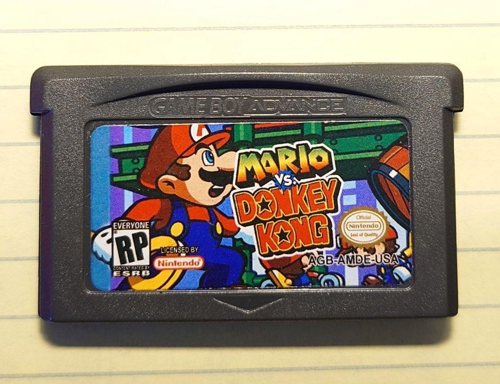 Nintendo GBA Mario Vs Donkey Kong ULTRA RARE RATING PENDING 10.0 Advance Copy