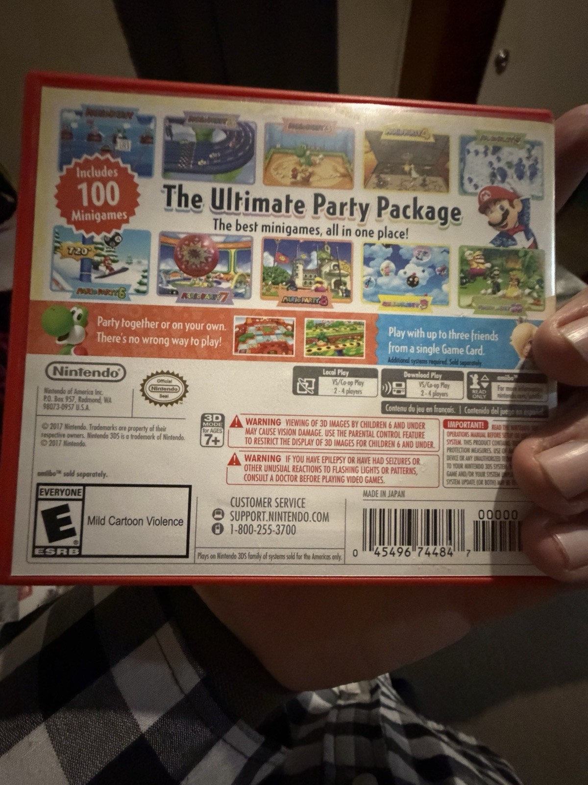 Mario Party: The Top 100 (Nintendo 3DS) XL 2DS Game w/Case & Insert