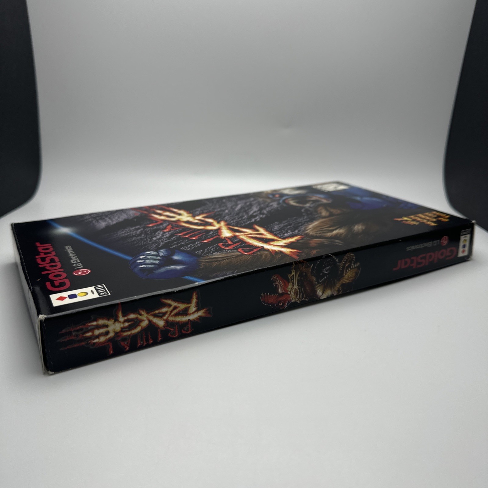 Primal Rage (Panasonic 3DO) In Long Box w/ Game 1995 Tested Cib Complete W Reg