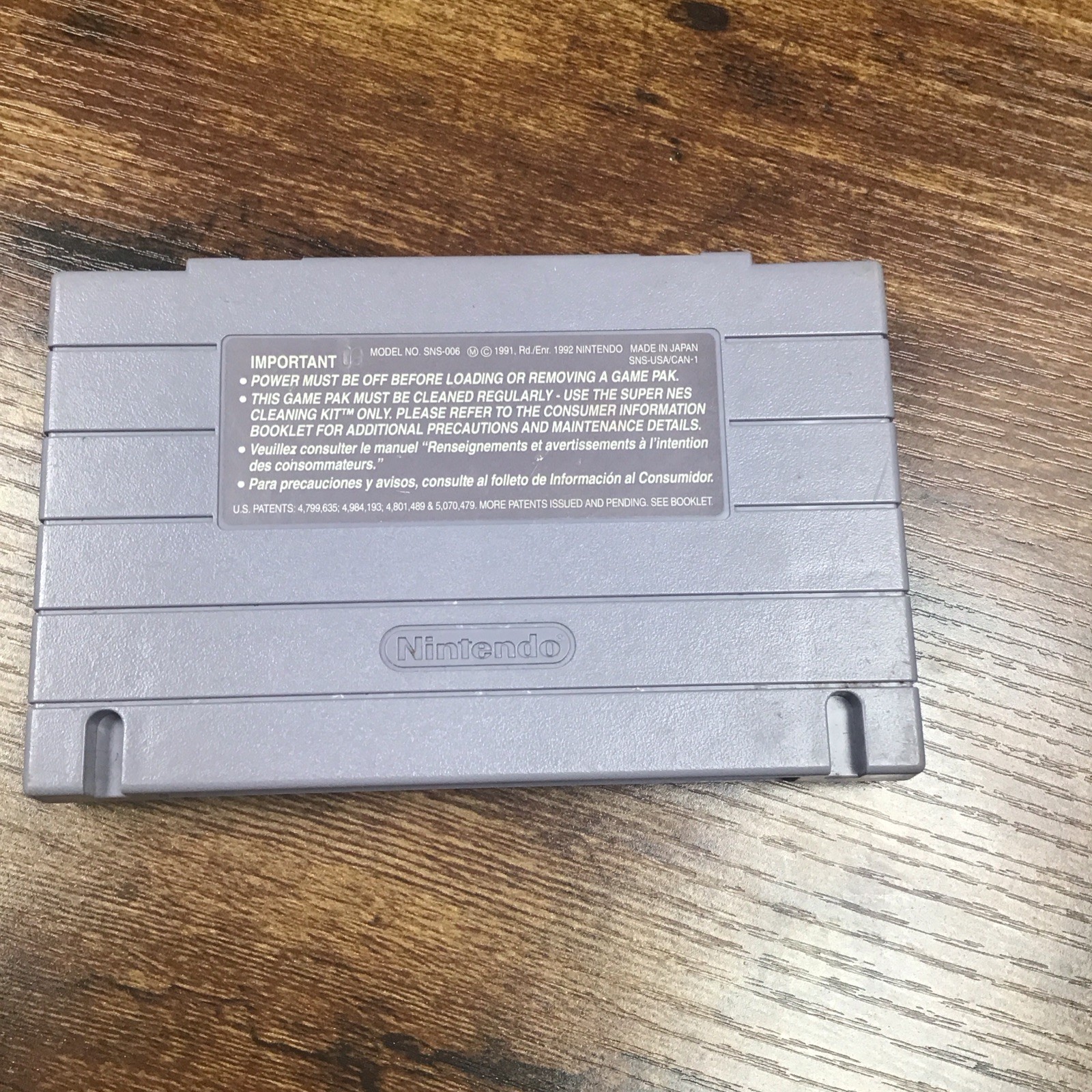 Operation Thunderbolt (Super Nintendo, SNES, 1994) Cartridge Only
