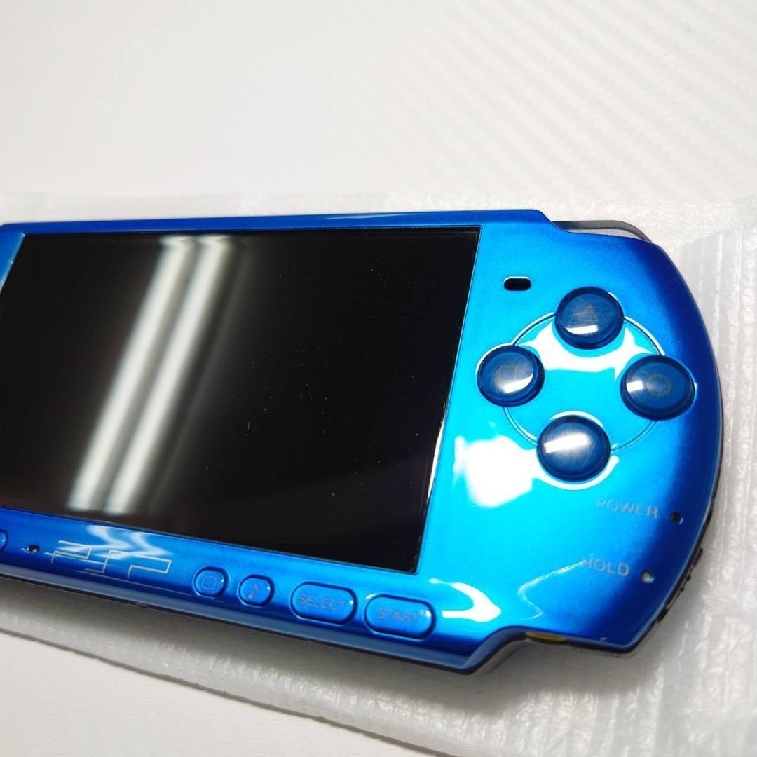 Sony PSP 3000 Vibrant Blue Complete in Box Near Mint 6748