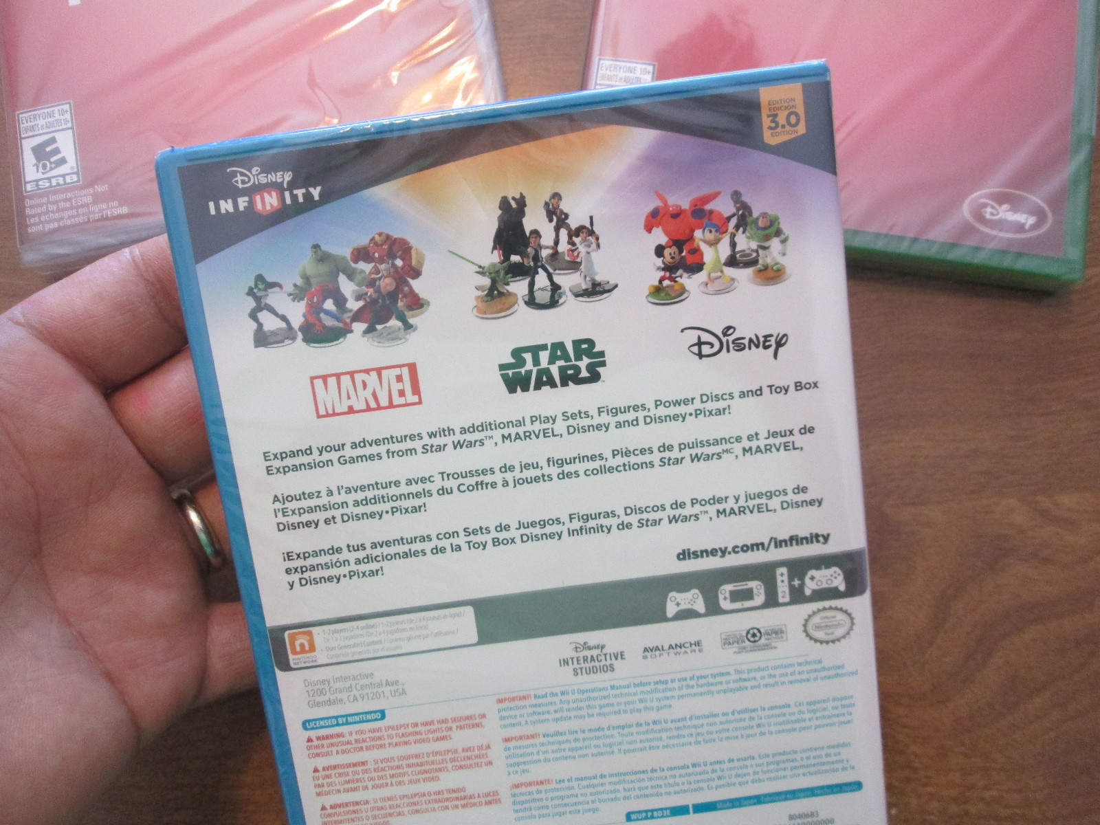 Disney Infinity 3.0 Edition NINTENDO WII U NEW FACTORY SEALED FROM STARTER PACK