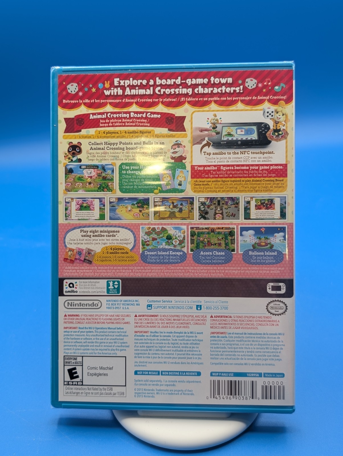 Animal Crossing Amiibo Festival NTSC WiiU Wii U Factory Sealed