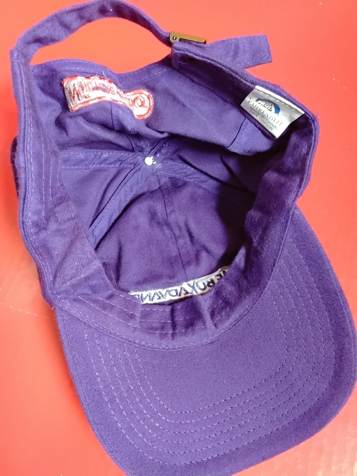 Authentic 2001 GameBoyAdvance Promotional hat, Purple/ Indigo, Mint, Nvr Usd!