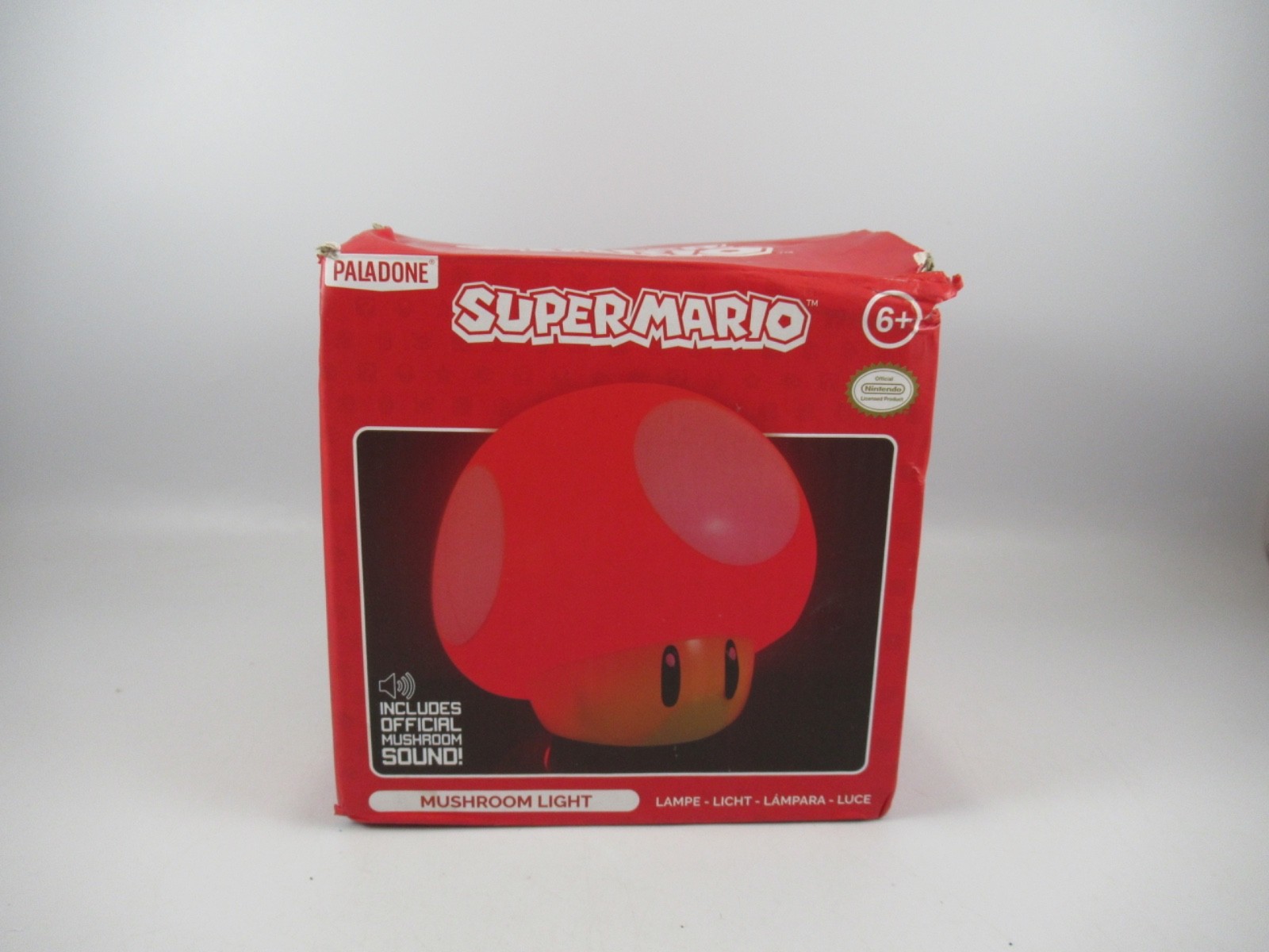Nintendo Super Mario Mushroom Light Paladone 2018