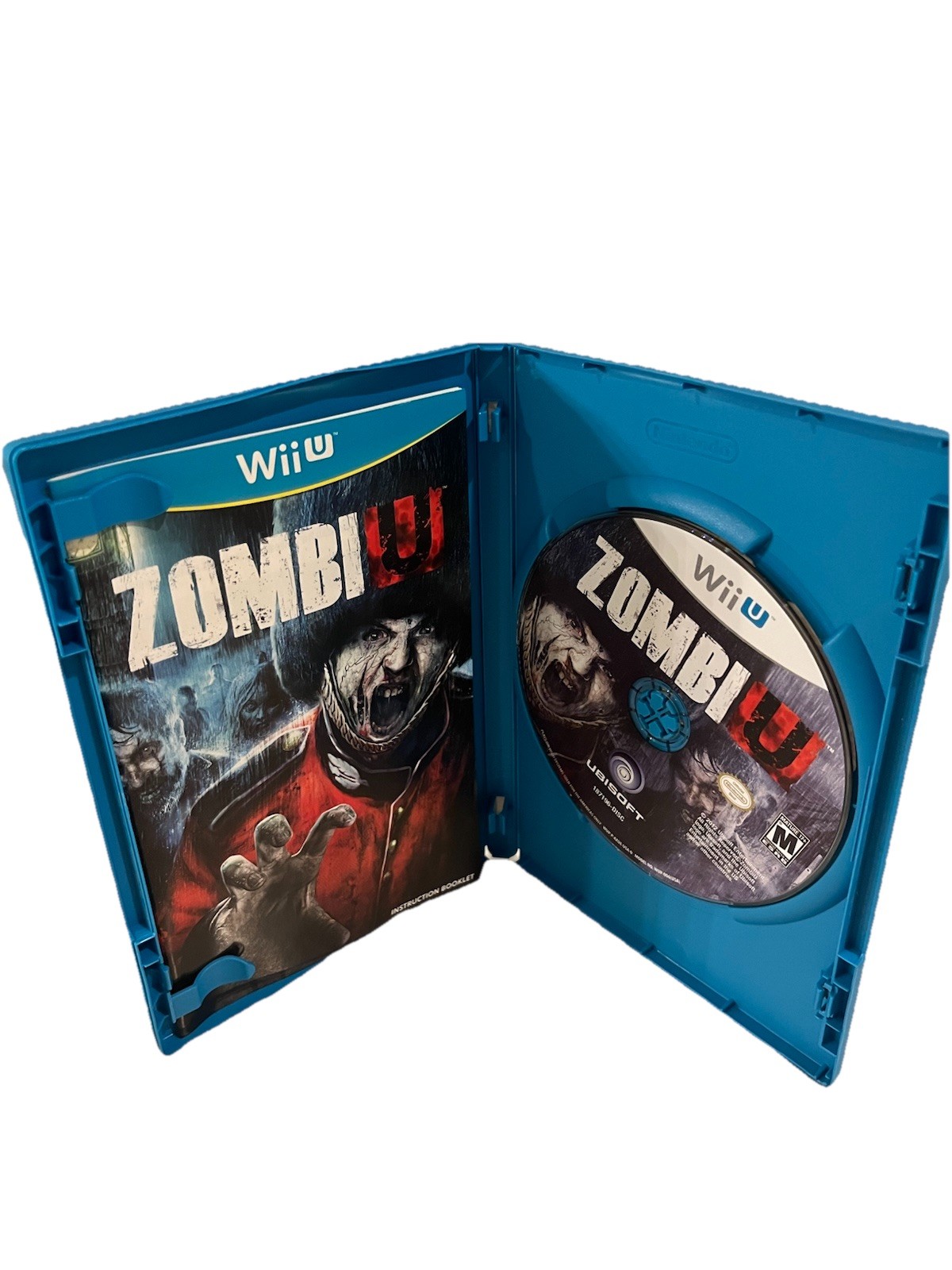 Nintendo Wii U Zombi U Ubisoft with Manual- Tested And Works Great!