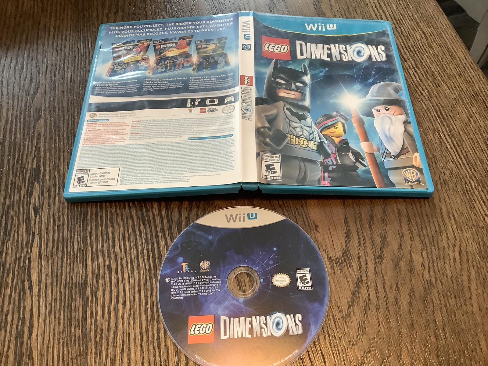 WiiU Wii U Lego Dimensions Wii U Game Only No portal just the Game Free USA Ship
