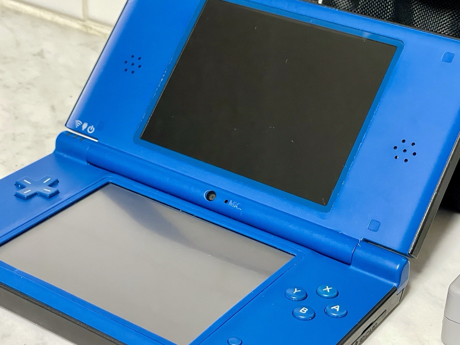 Nintendo DSi XL Console 8GB + OEM Charger & Mario/Yoshi Case (See Details)
