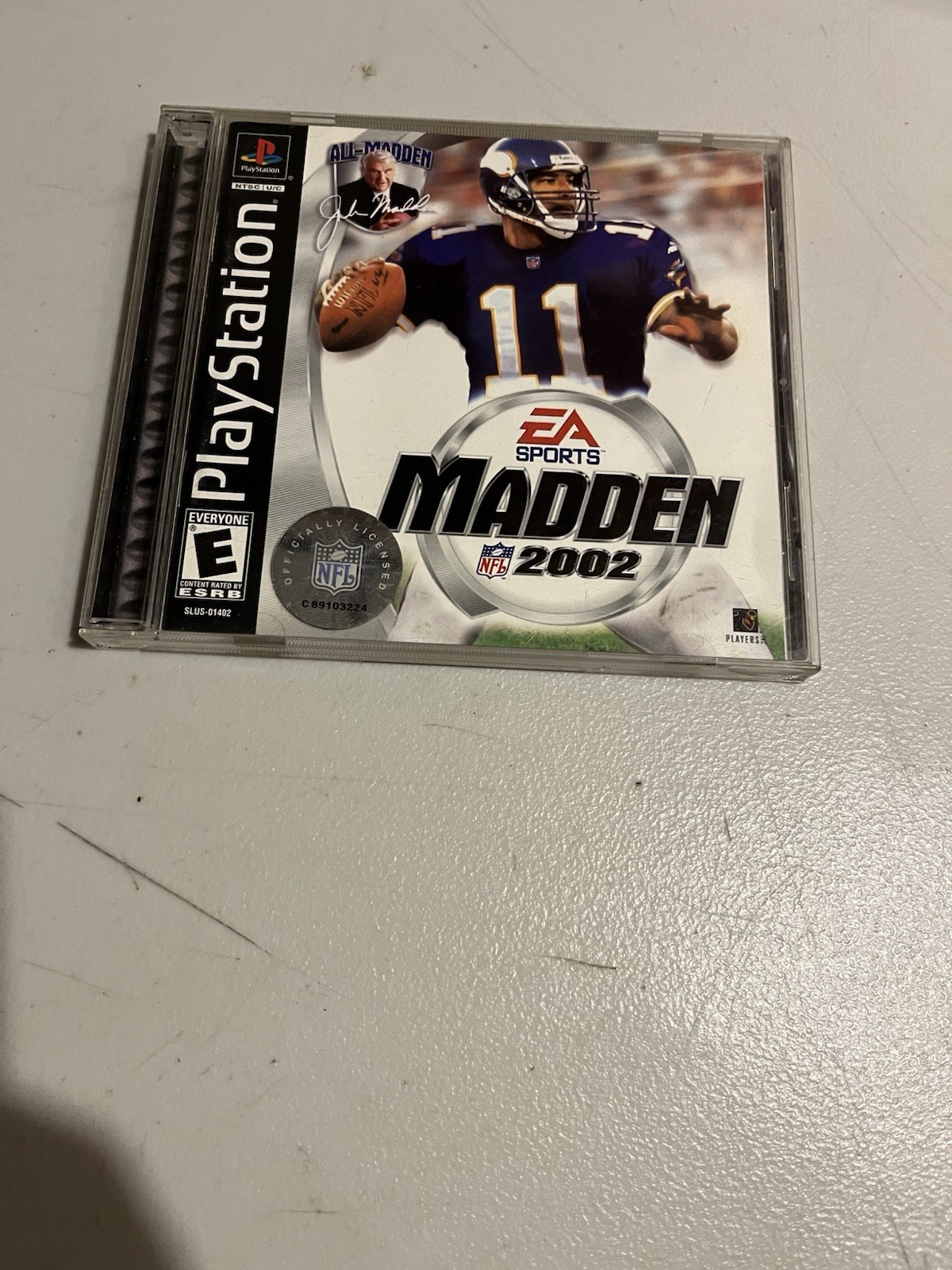 NFL Madden 2002 PlayStation-RARE
