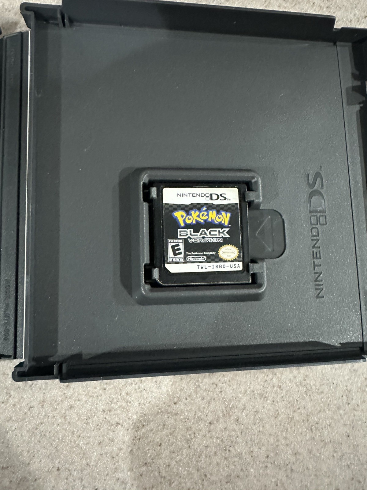 Pokemon Black Version (Nintendo DS, 2011) CIB Complete In Box Authentic-Tested!