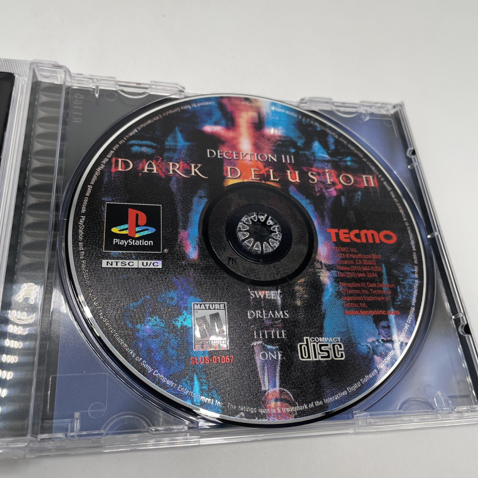 Tecmo’s Deception + Kagero + Dark Delusion 1-3 PS1 PlayStation 1 Lot Of 3 Games