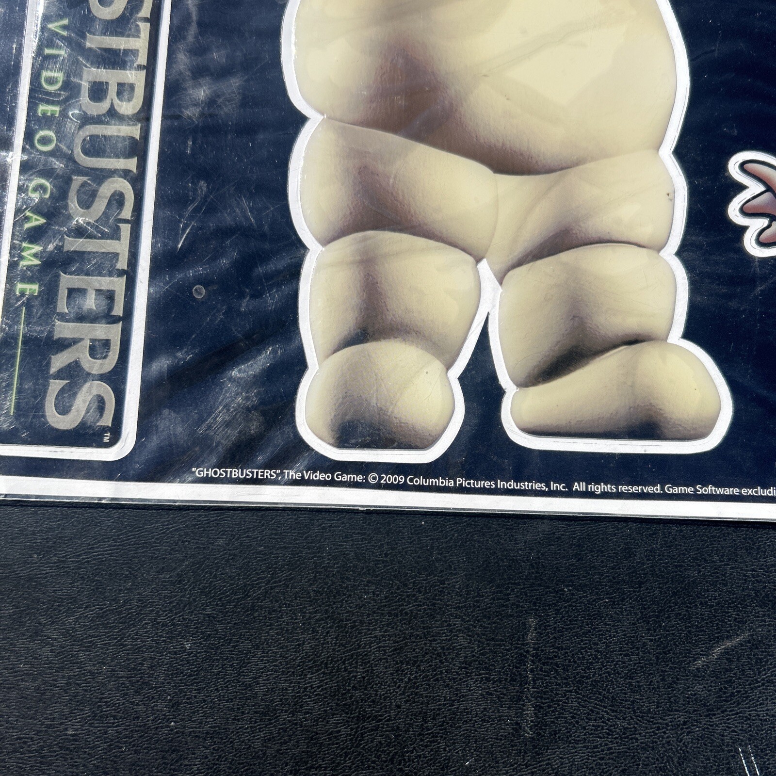 Ghostbusters Puffy Stickers Promo Sheet The Video Game 2009 Slimer Stay Puft NEW