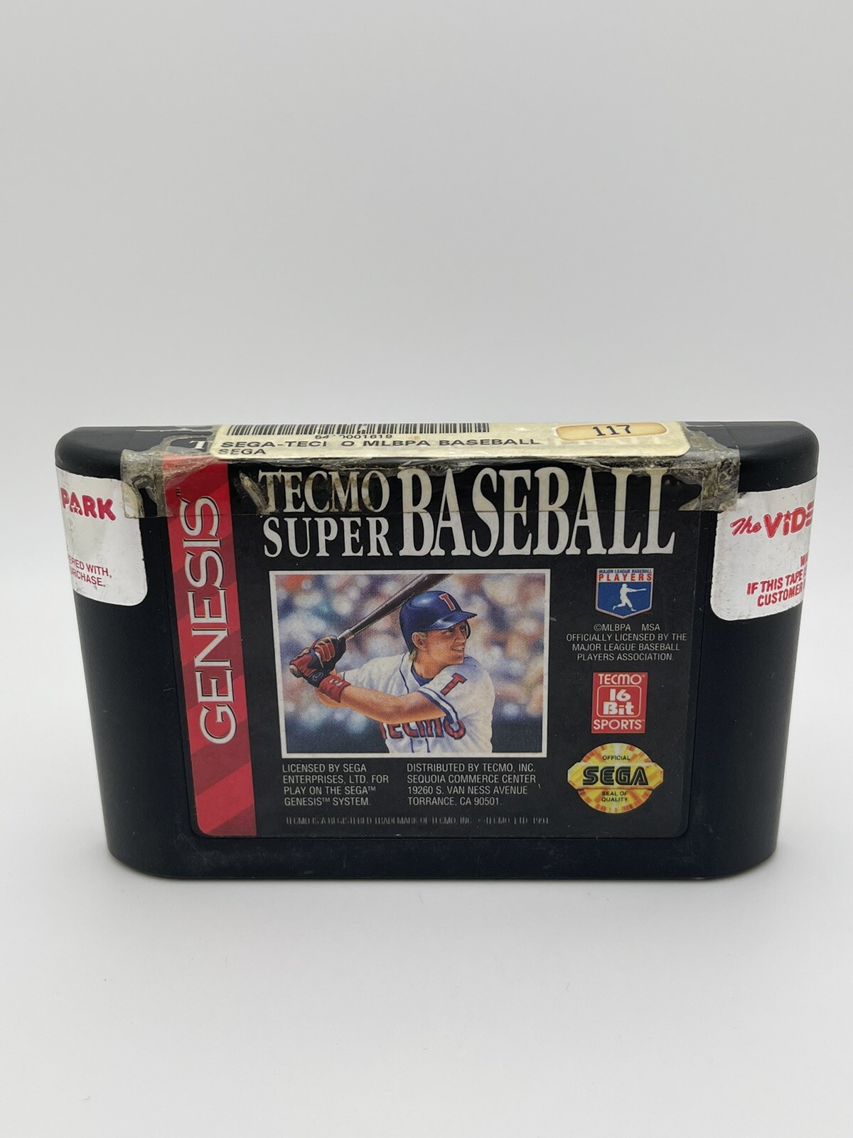Tecmo Super Baseball (Sega Genesis, 1994) Cartridge Only Fast Shipping!