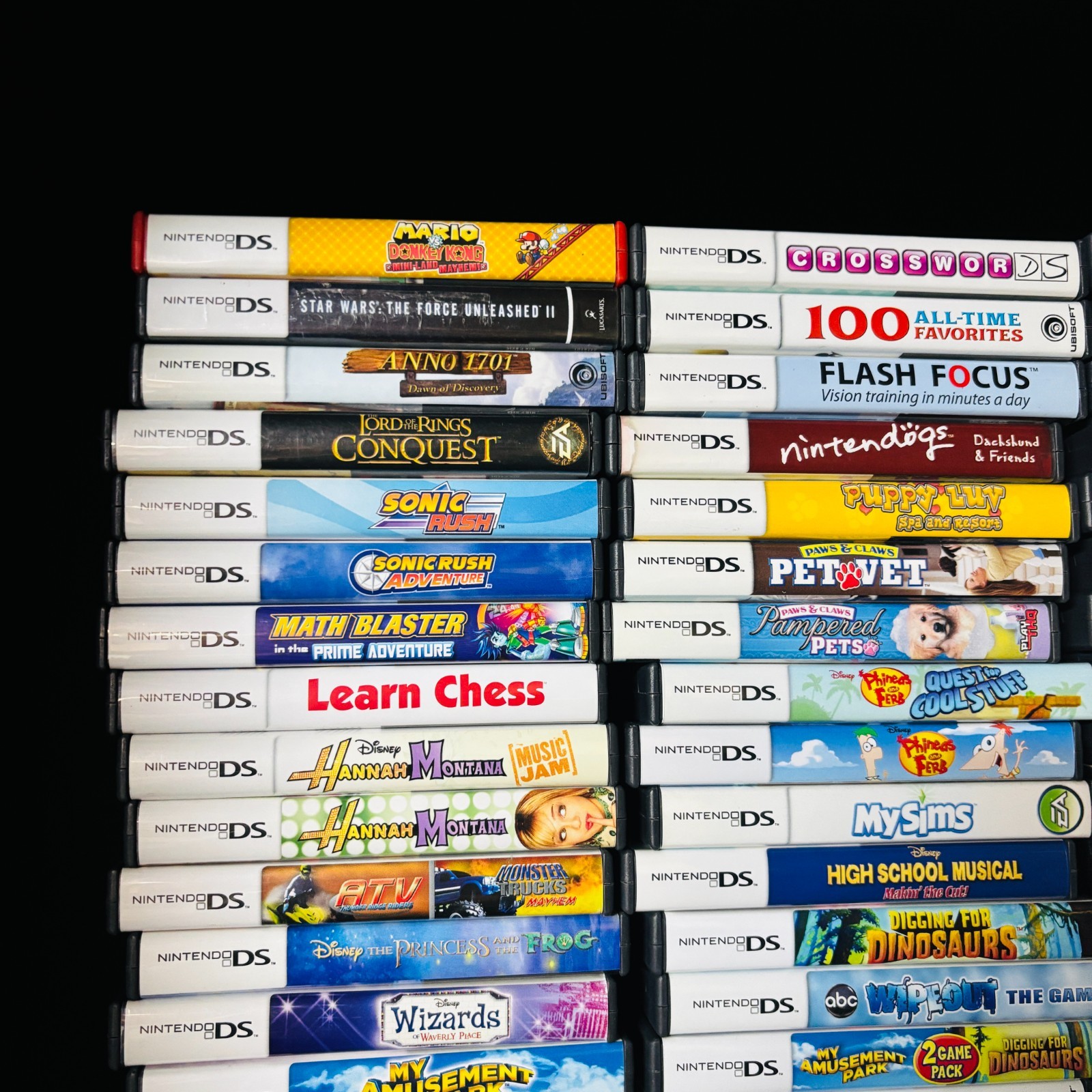 U PICK – Nintendo DS 2DS 3DS Games Super Mario Sonic Lego Star Wars Pets Sims +