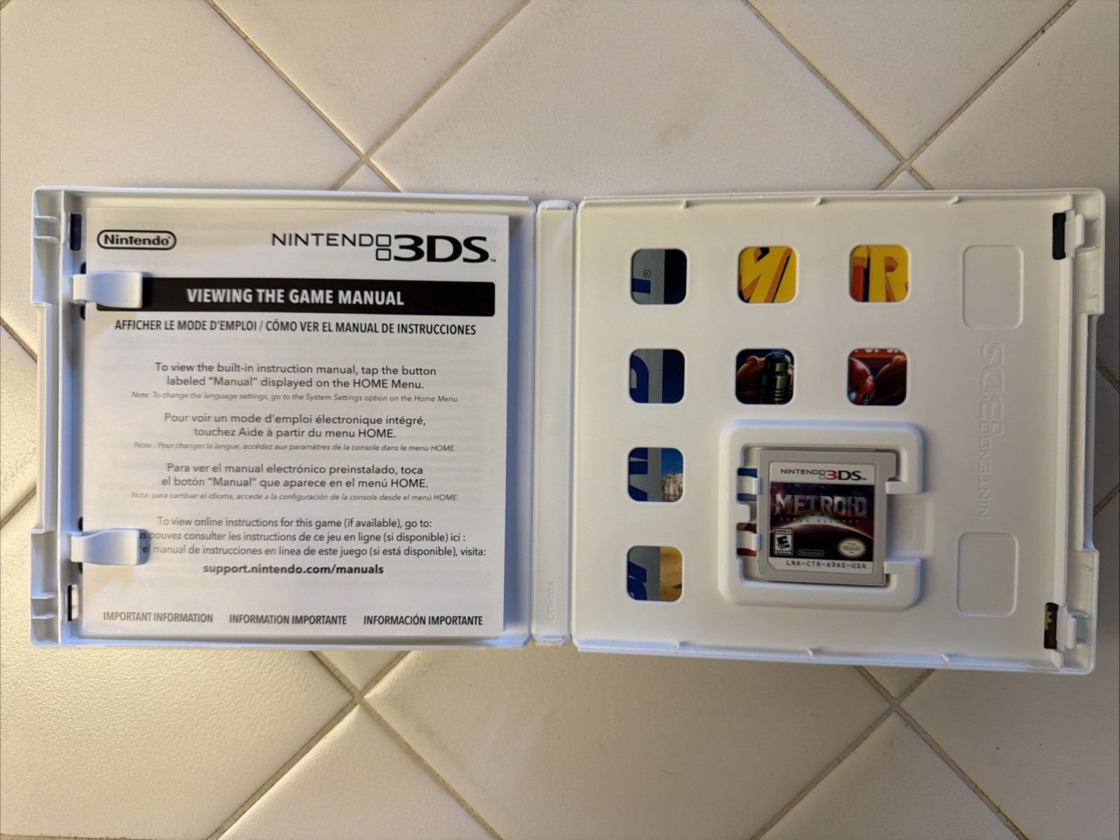 Metroid Samus Returns Special Edition (Nintendo 3DS) CIB – Excellent Condition