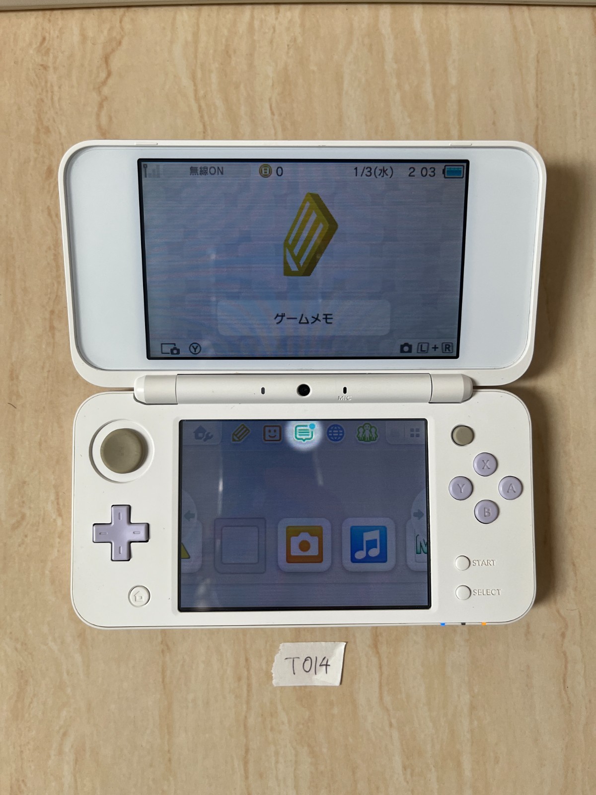 [ Excellent ] NINTENDO NEW 2DS XL LL White Lavender Game Console Japan BOX T014