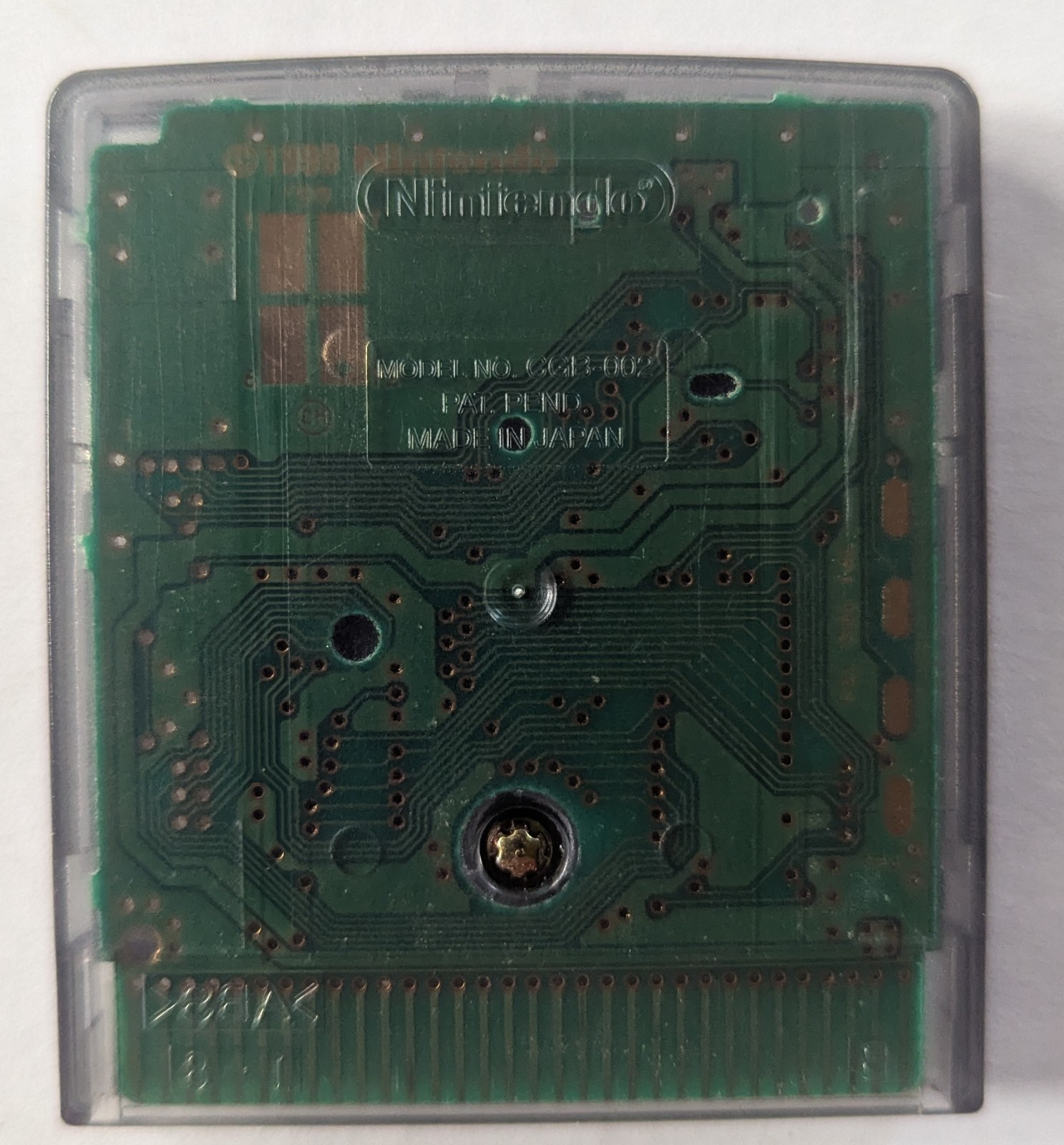 Bionic Commando Nintendo Game Boy Color Works, Not Sure If Memory Works