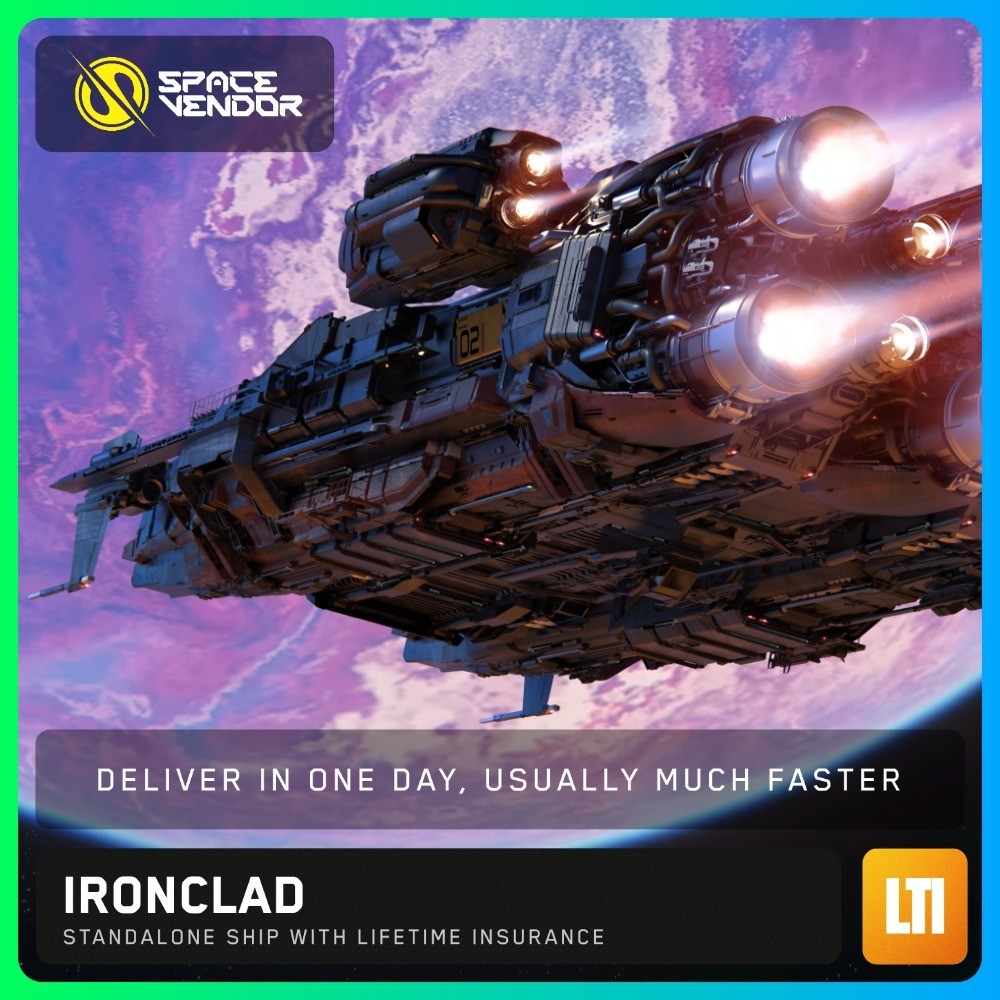 Star Citizen Ironclad LTI Lifetime Insurance CCUd – Space Vendor