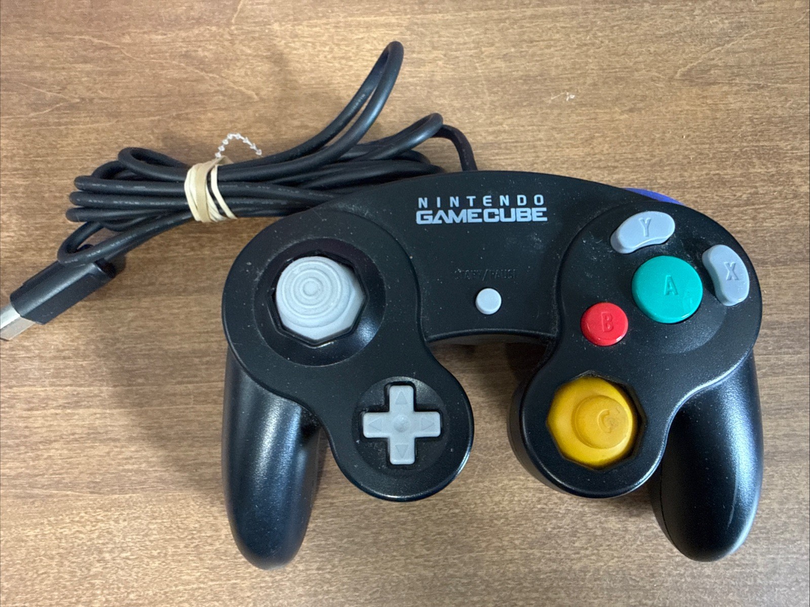 OEM Nintendo GameCube Controller Authentic Tested Clean Black GC
