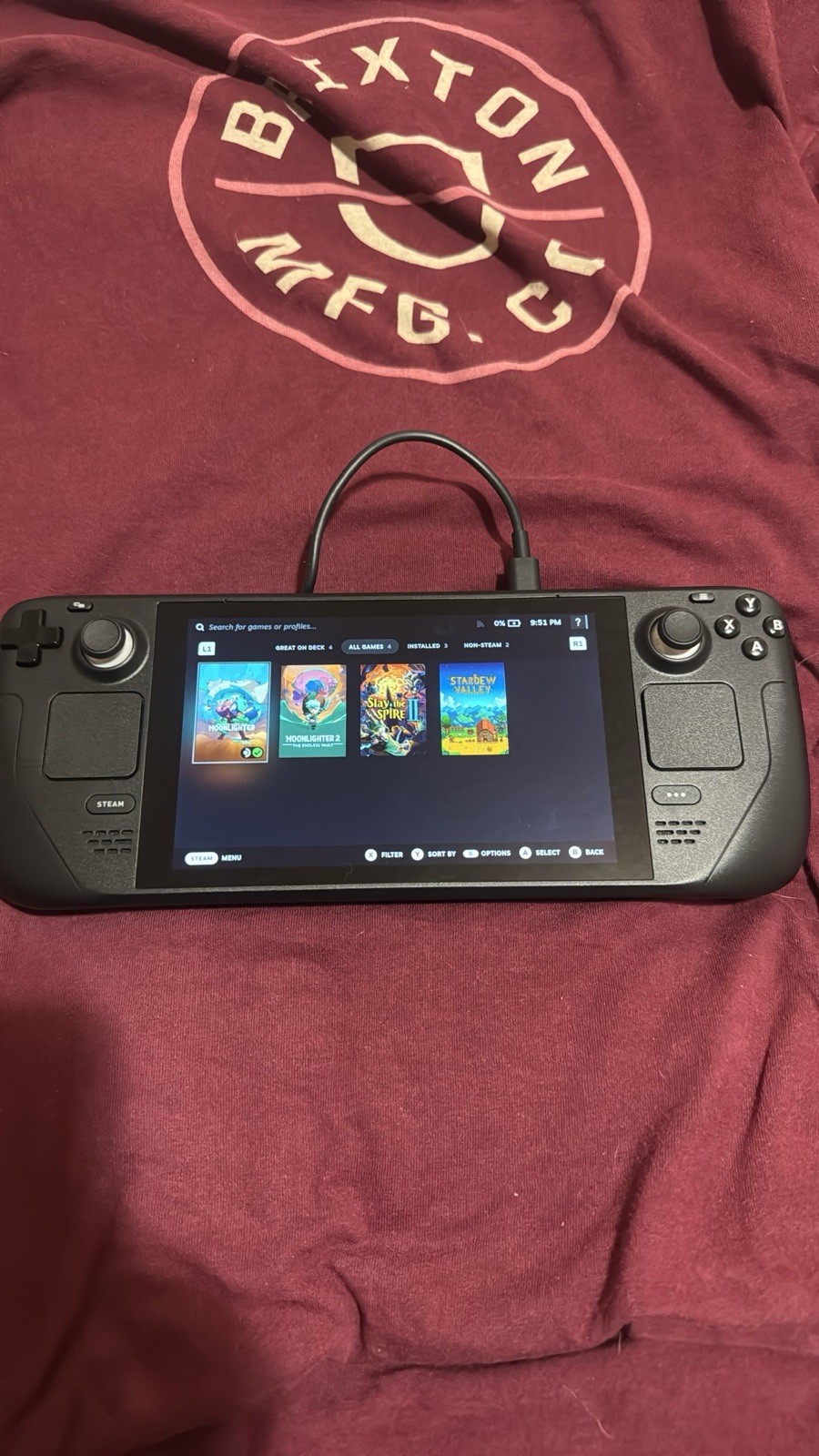 Valve Steam Deck 256GB Handheld System – Black