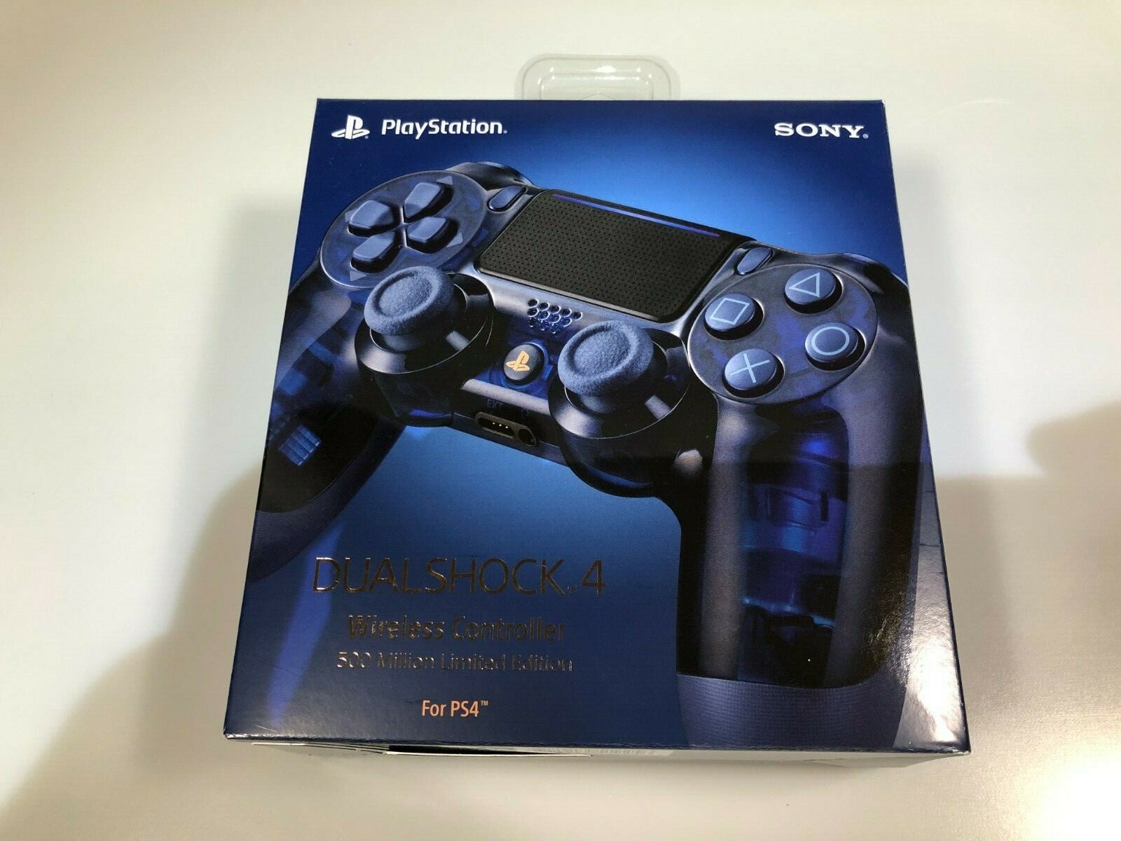 Sony 500 Million Limited Edition Gold Wireless Headset and Controller – NEW