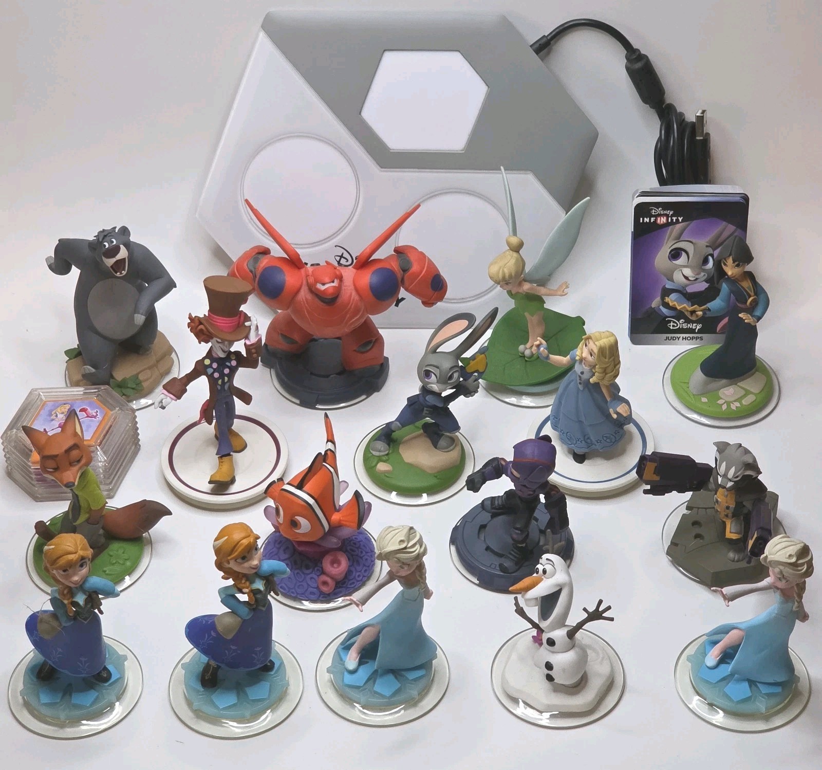 Disney Infinity 3.0 Zootopia Judy Hopps & Nick Wilde – Frozen – Nemo – Tinker