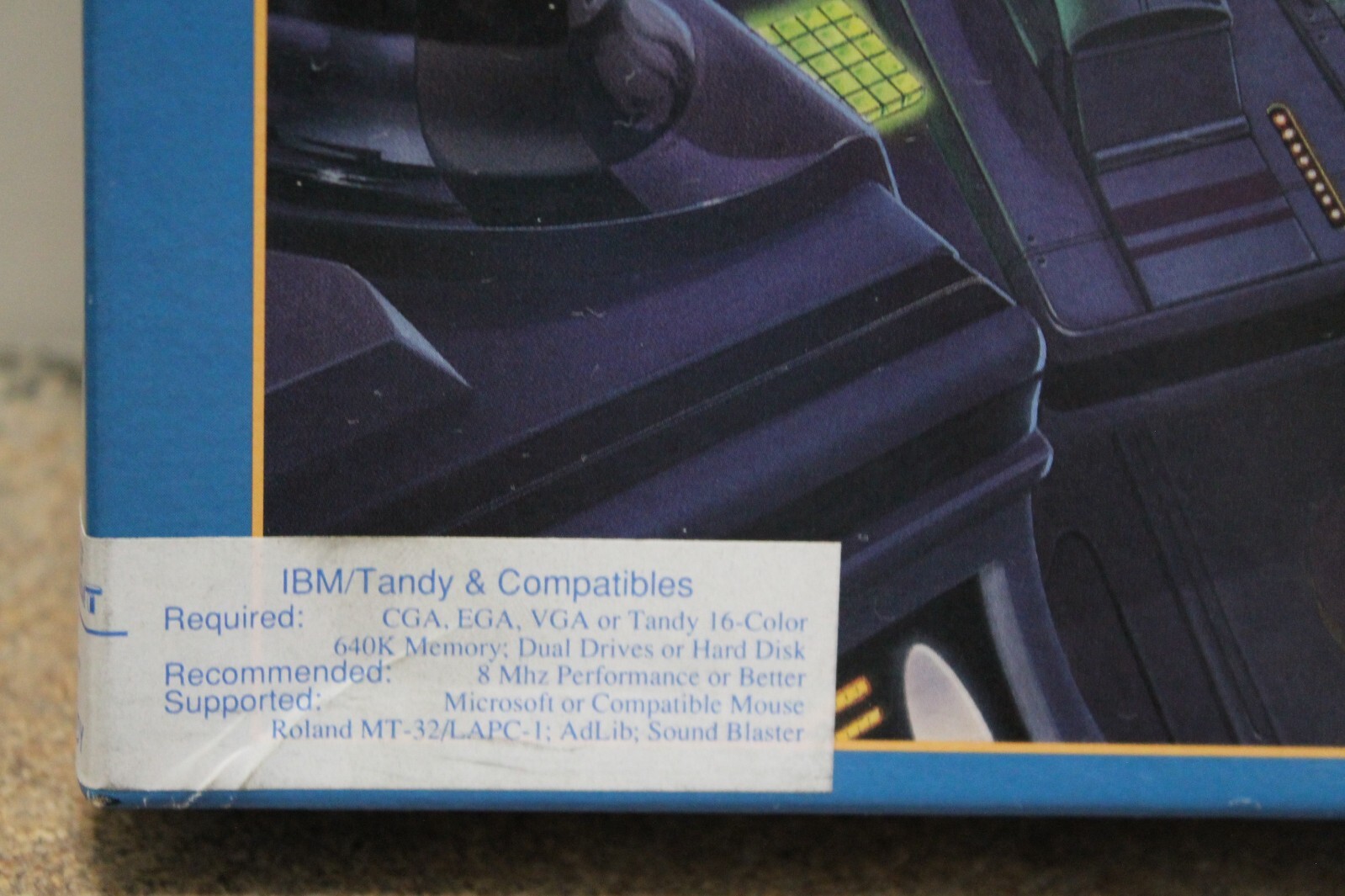 Rules of Engagement Vintage PC game (Mindcraft 5.25″ discs, box, manual)