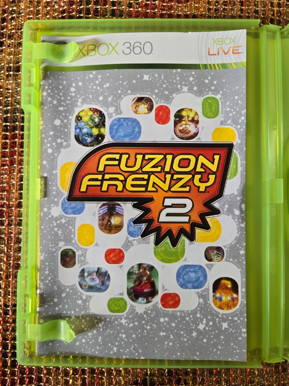 Fusion Frenzy 2 (Xbox 360, 2006) Complete With Manual