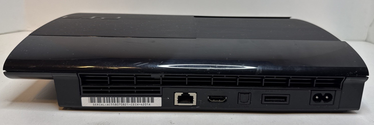 Sony Playstation 3 PS3 Super Slim Bundle CECH-4201A 250 GB Complete Tested