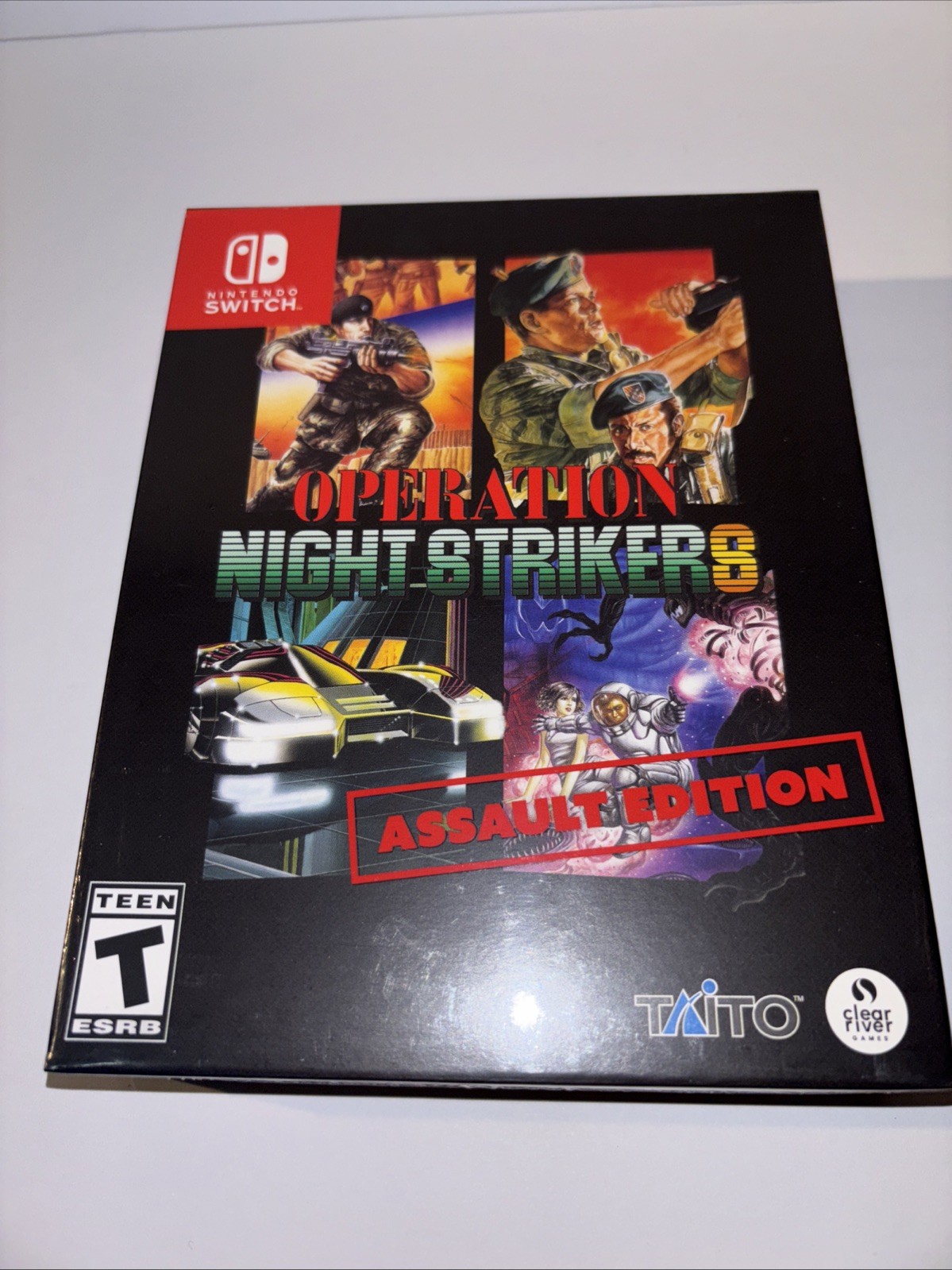 OPERATION NIGHT STRIKERS ASSAULT COLLECTORS DELUXE EDITION LIMITED RUN GAME ESRB
