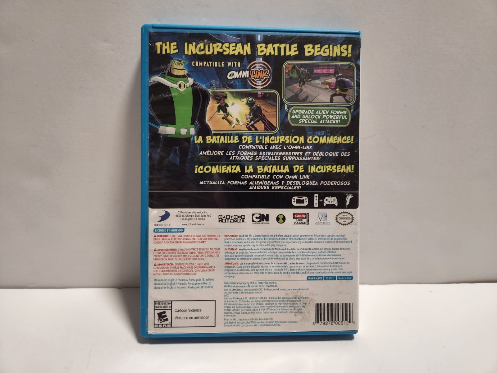 Ben 10: Omniverse 2 (Nintendo Wii U, 2013) CIB Complete TESTED WiiU