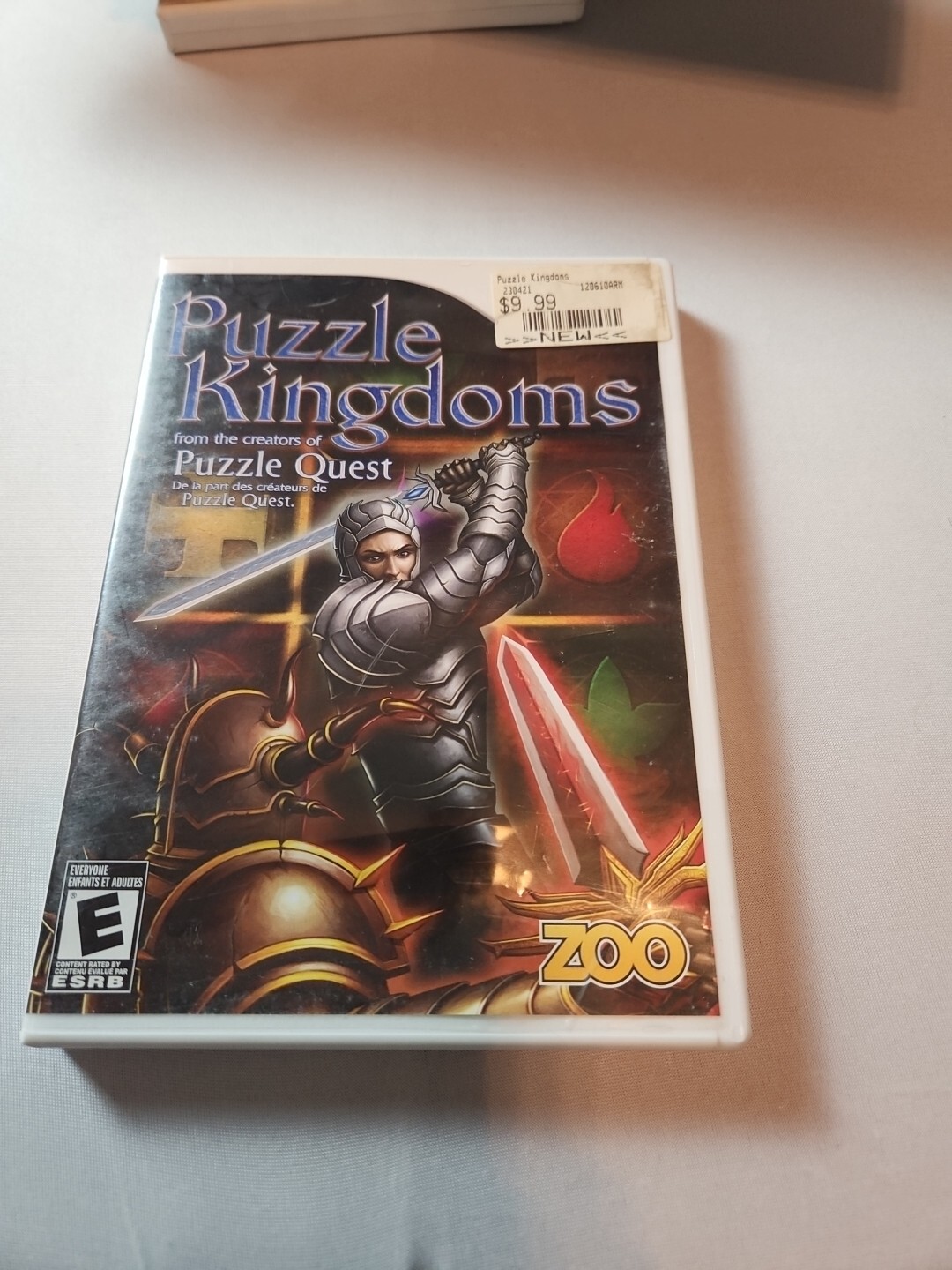 Puzzle Kingdoms (Nintendo Wii, 2009) Complete Tested Working – CIB