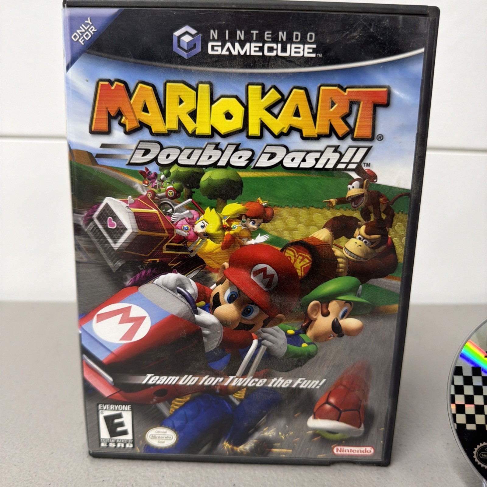 Mario Kart: Double Dash!! (Nintendo GameCube, 2003) No Manual Tested And Works