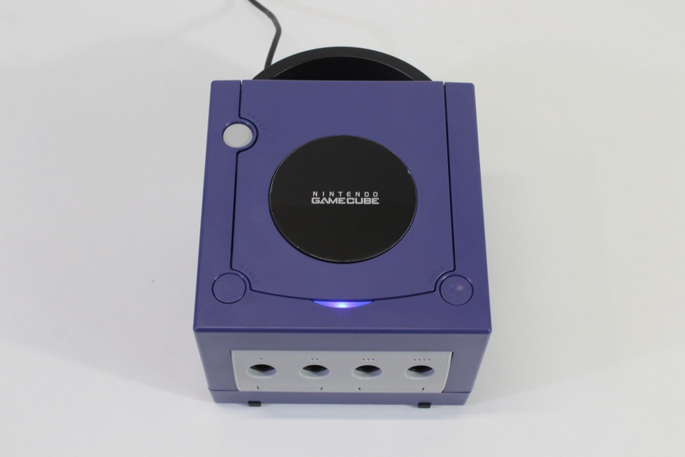 Nintendo Gamecube Console Indigo Purple LED NTSC-U/C DOL-001 GC PLAY US GAMES