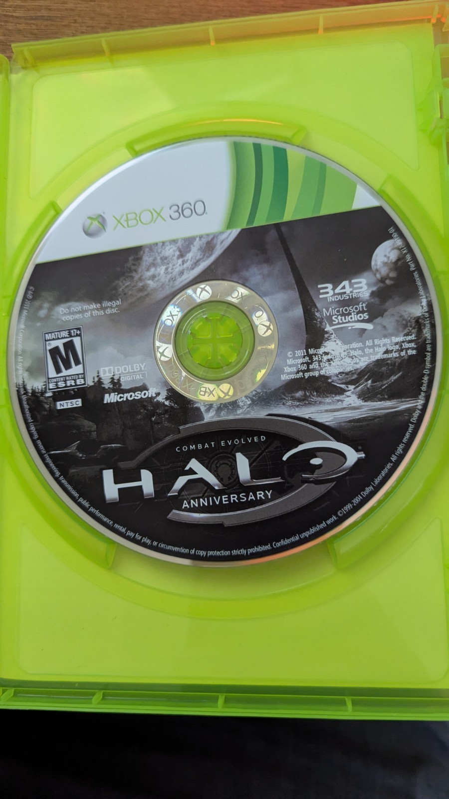 Xbox 360 Halo Combat Evolved Anniversary 343 Industries Mature Microsoft Studios