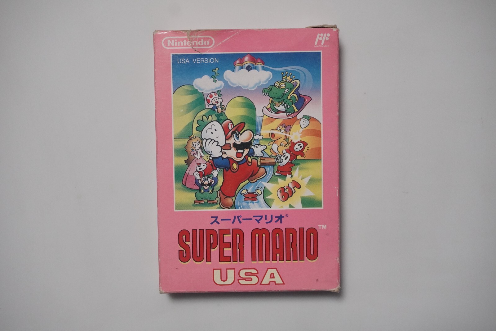 Famicom Super Mario Bros USA boxed Japan FC game US Seller