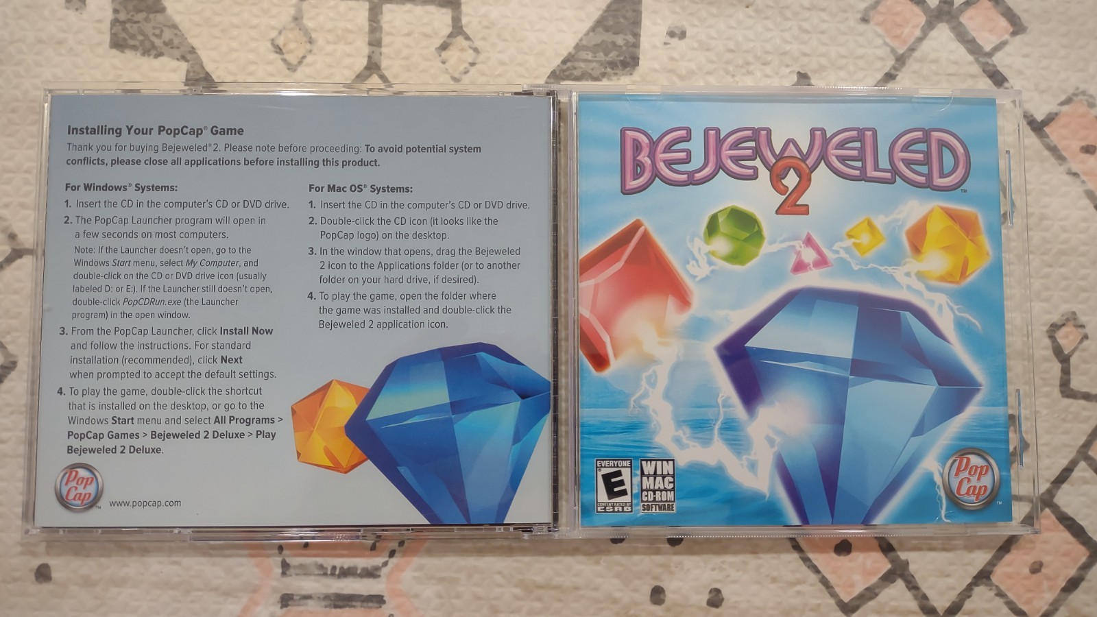 Bejeweled 2 small box— PC/Mac