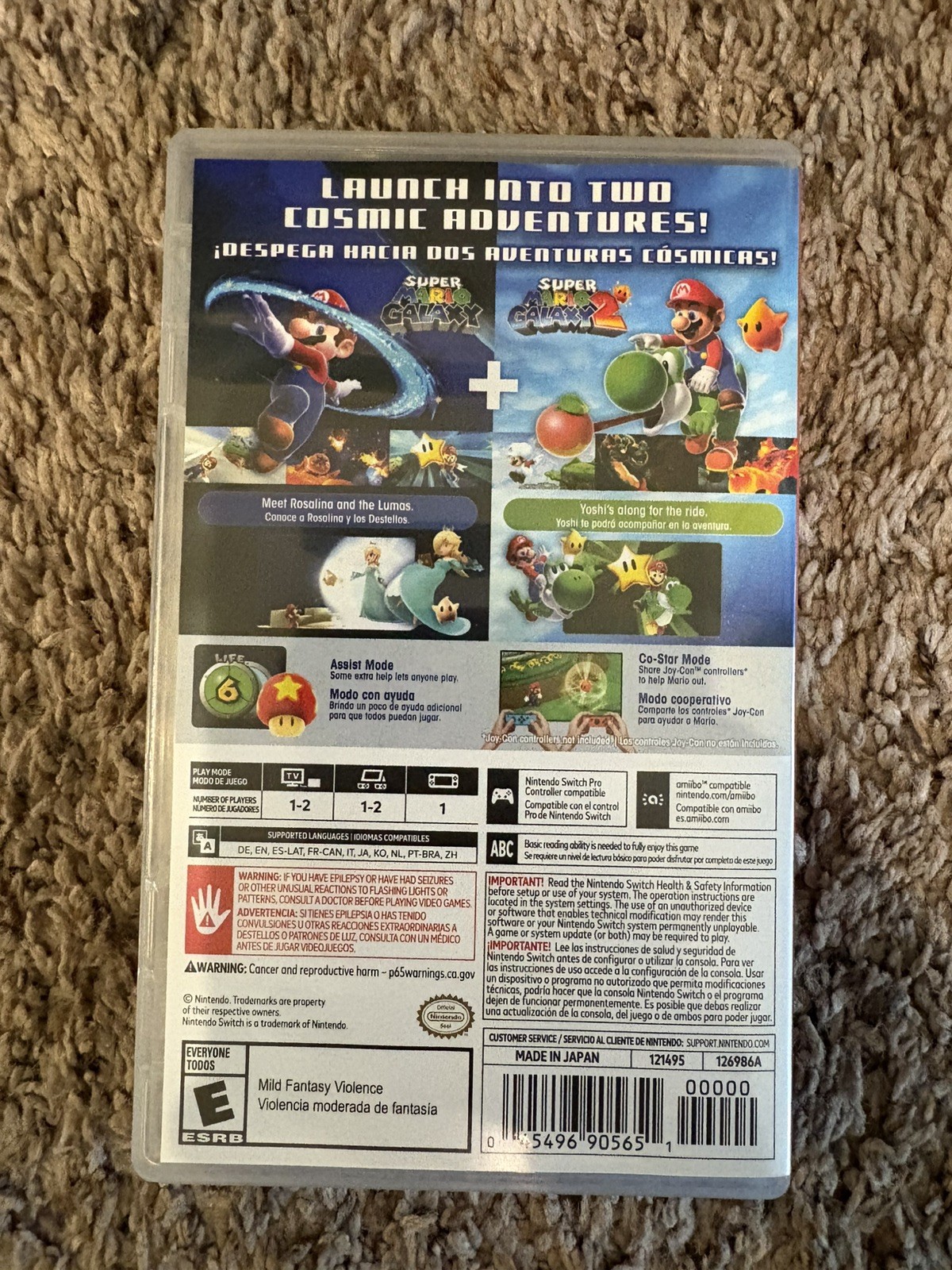Super Mario Galaxy + Super Mario Galaxy 2 – Nintendo Switch