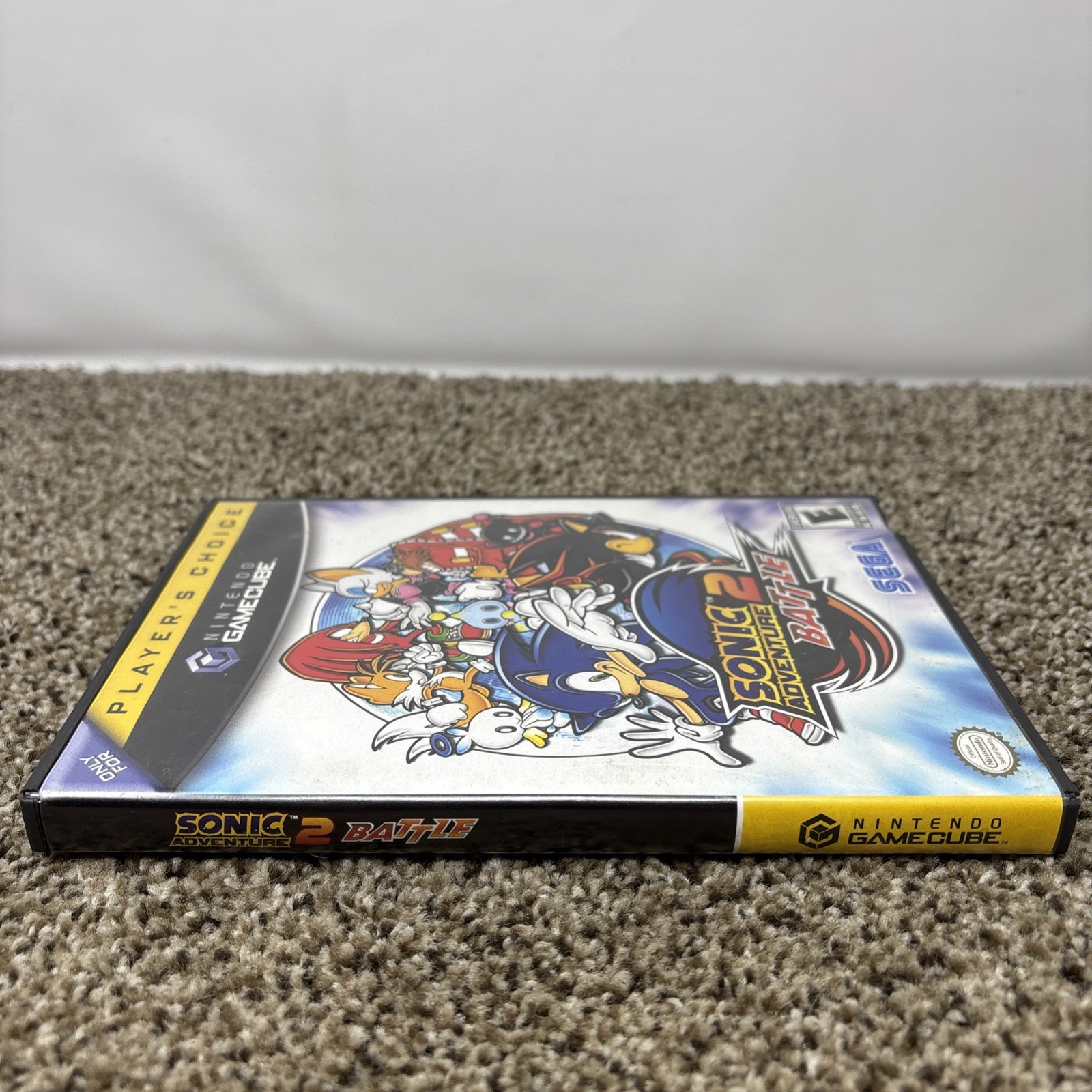 Sonic Adventure 2 Battle (Nintendo GameCube, 2004) CIB With Registration Card
