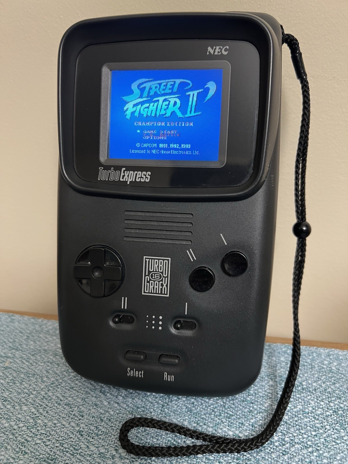 NEC Turbo Express Recapped Console5 Fully Functional All Original Excellent USA