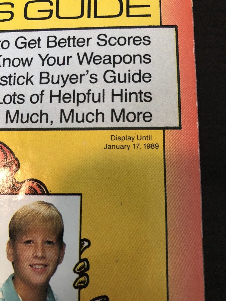 Rare Game Player’s Nintendo Buyer’s Guide Vol. 1 #1 Magazine 1988