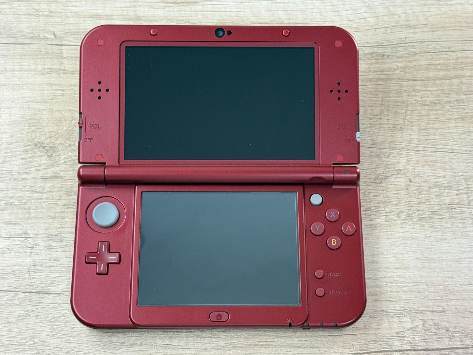 RANk A Nintendo New 3DS LL XL Metallic Red Console Tested Japan ver D2399