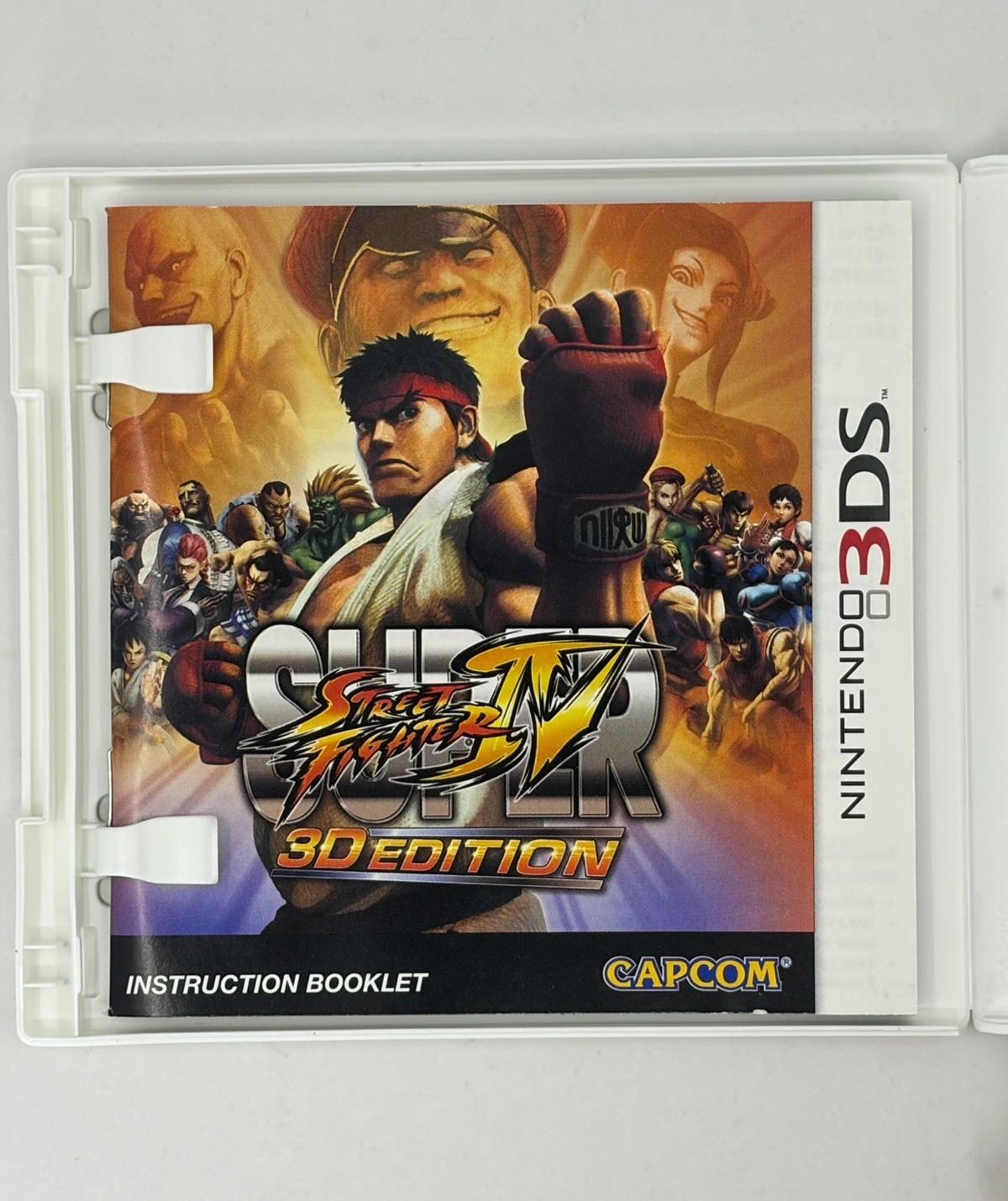 Super Street Fighter IV: 3D Edition – Nintendo 3DS – Case & Manual Only