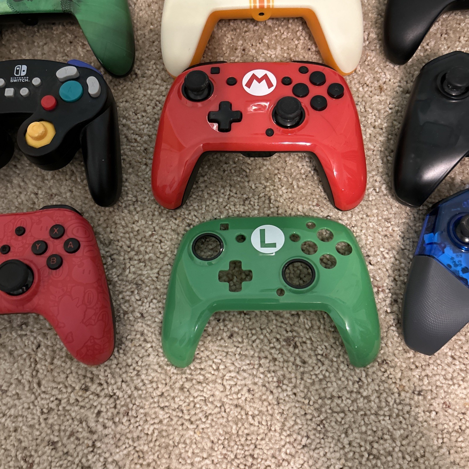 Nintendo Switch Wired & Wireless Controller Lot – Tested & Working