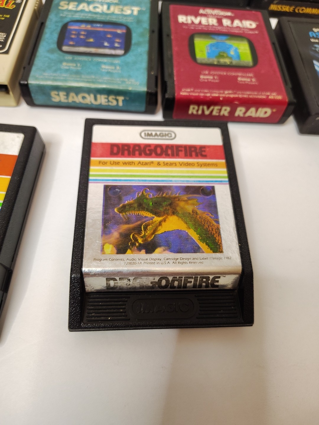 Atari Video Game Cartridges Lot Of 12 – Not Tested – Assorted Creator/Developers