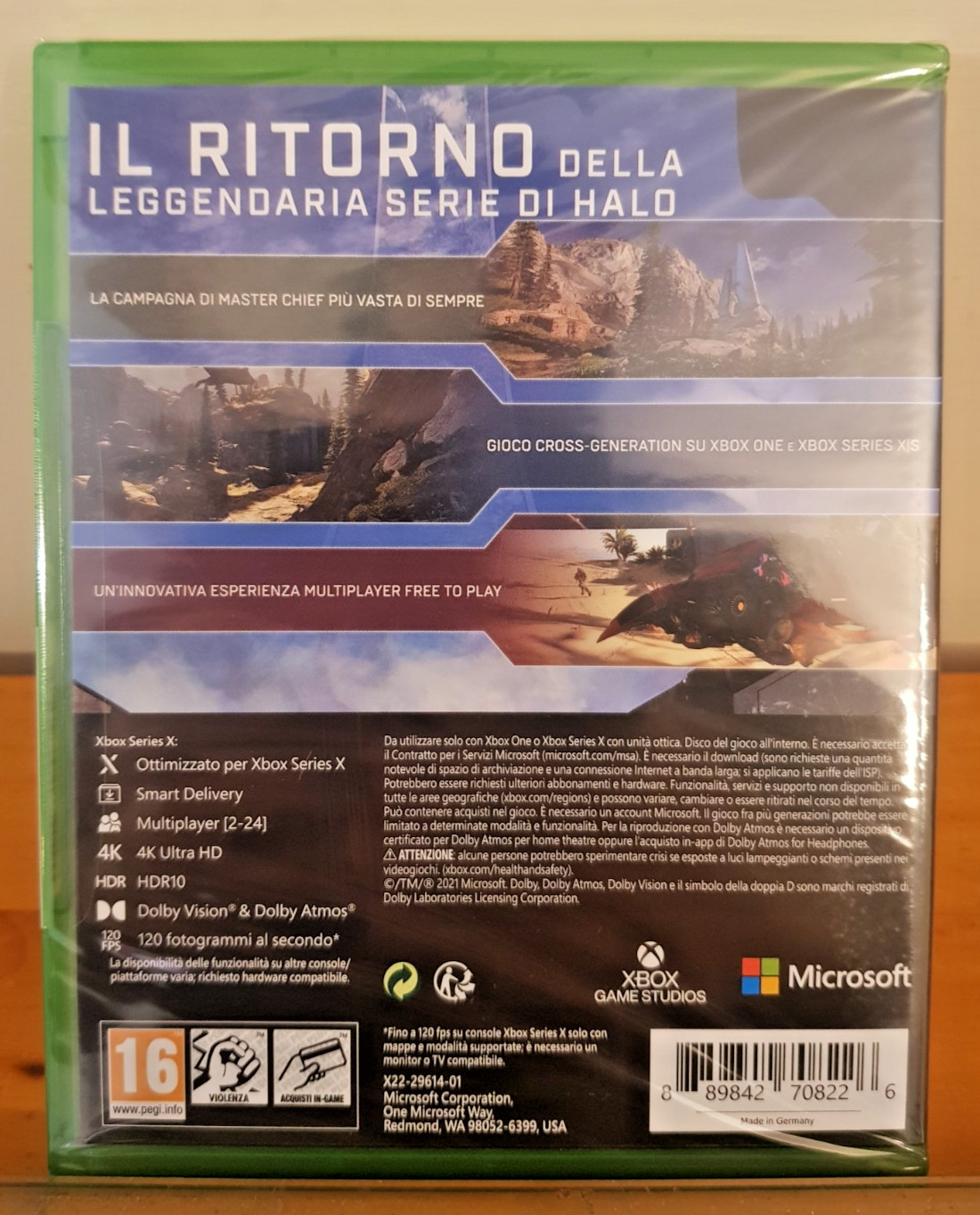 Halo Infinite – Xbox One/Series X – 343 Industries – Sealed