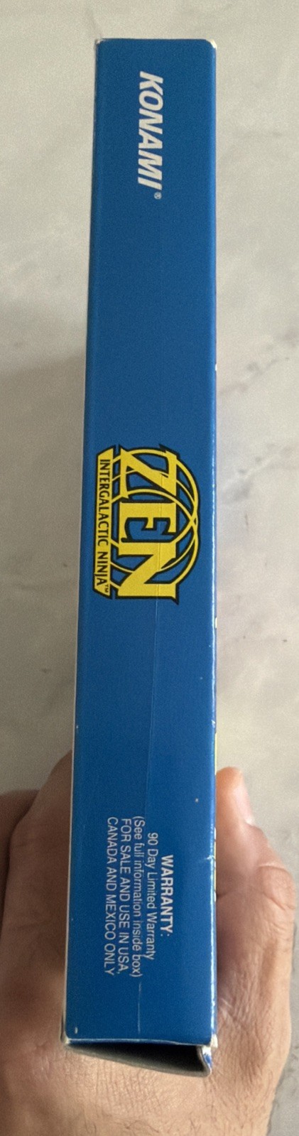 Zen: Intergalactic Ninja (Nintendo Entertainment System NES 1993) CIB/Complete