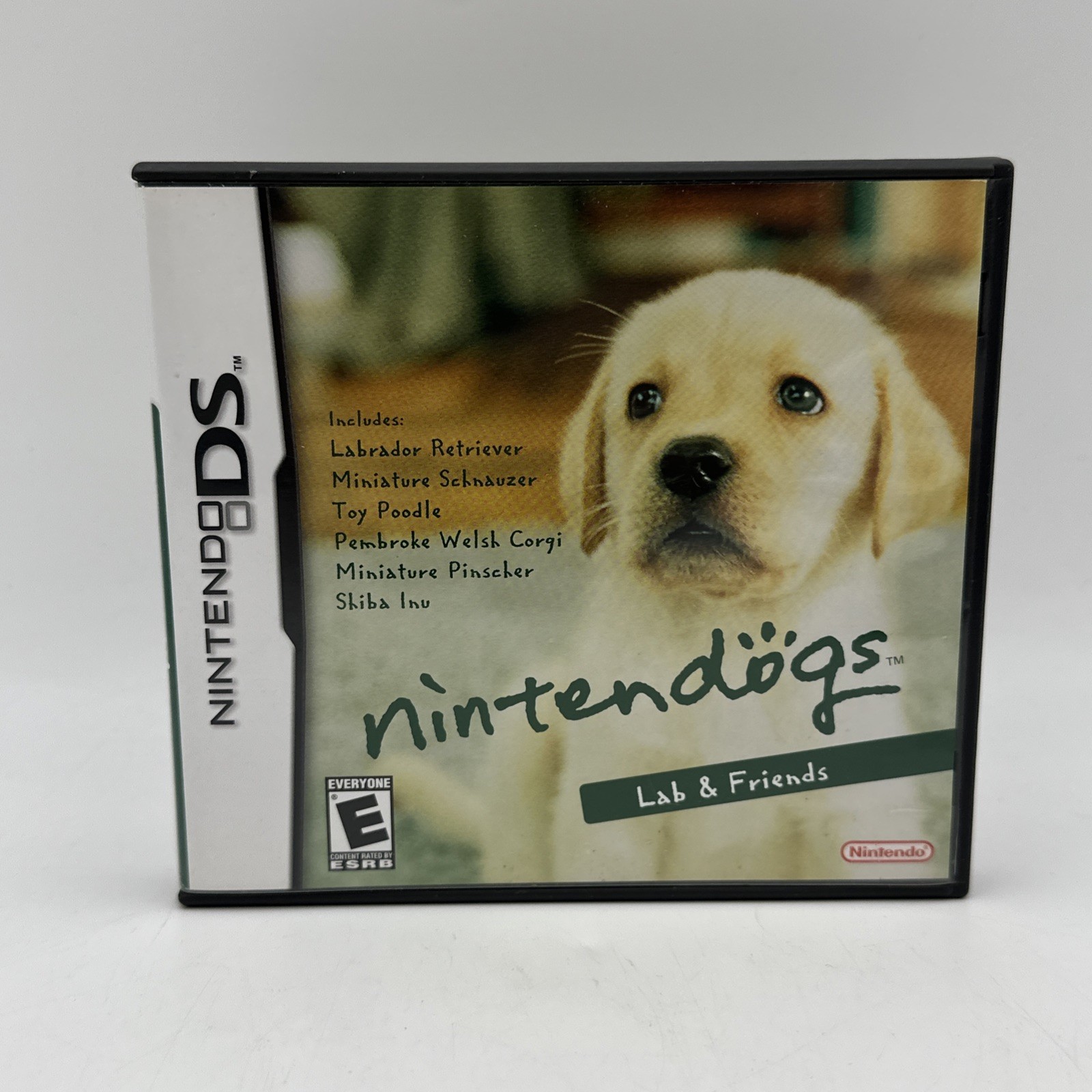 Nintendo DS 4 Game Lot CIB Nintendogs Petz Rescue Paws & Claws I Love Puppies