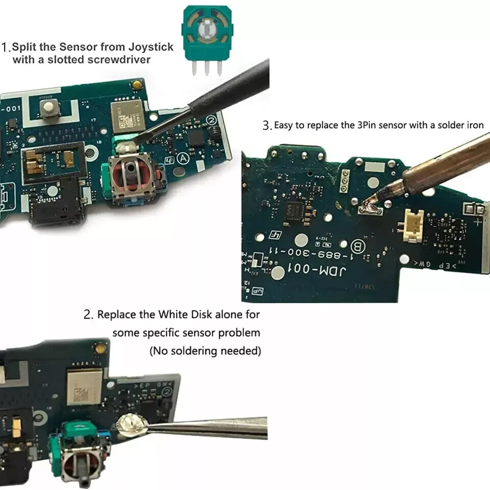 OEM Analog 3D Joystick Potentiometer PS3/PS4/Xbox One/Elite/Series/X/Switch Pro