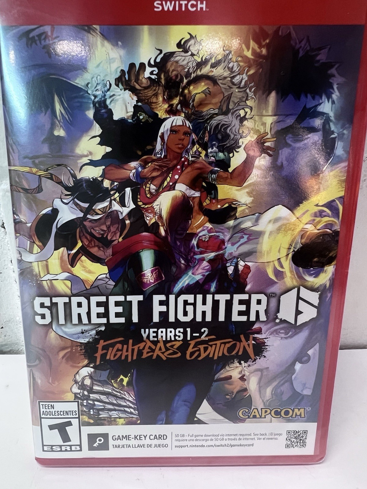Street Fighter 6 Year 1-2 Fighters Edition Switch 2 NEW/SEALED Fast Free Ship!!